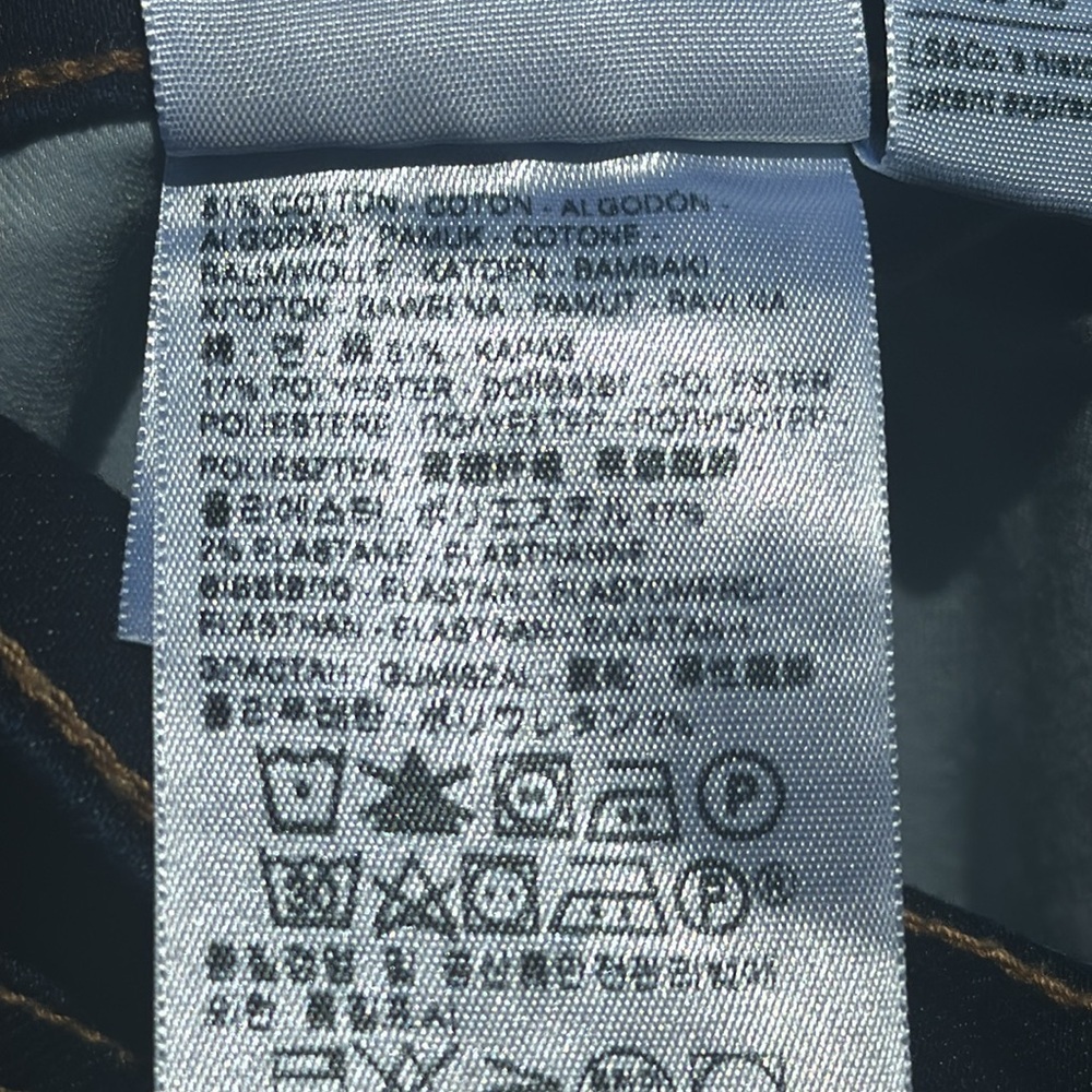 Levi’s 314 Shaping Straight Jean in midnight blue, Size 30 - Picture 10 of 10